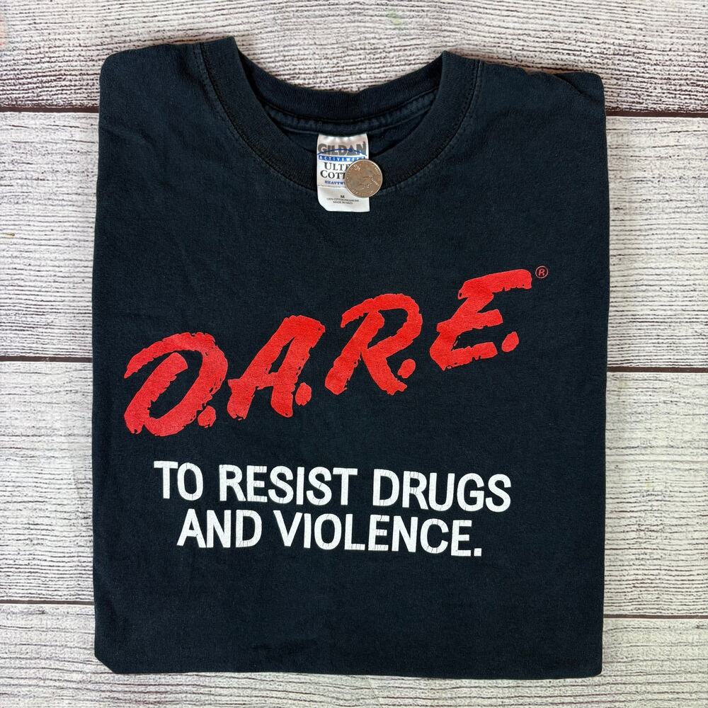 Vintage D.A.R.E To Resist Drugs & Violence T-shirt